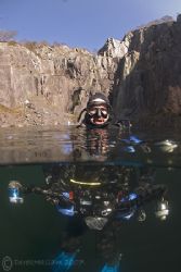 Mark. Vivian quarry. North Wales.
D200, 10.5mm. by Derek Haslam 